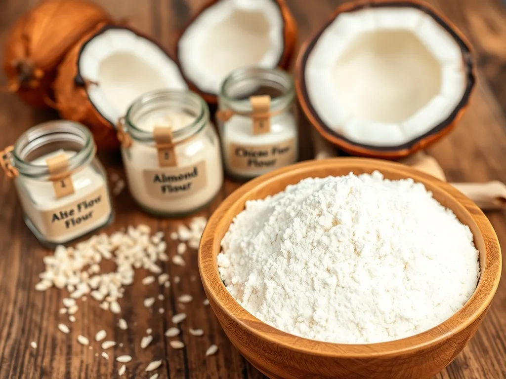 Czym zastąpić mąkę kokosową? Sprawdzone alternatywy