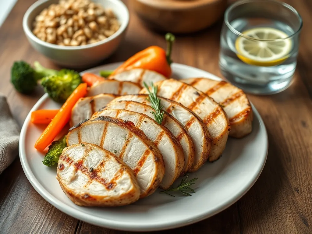 Ile białka ma kurczak? Sprawdź wartości odżywcze!